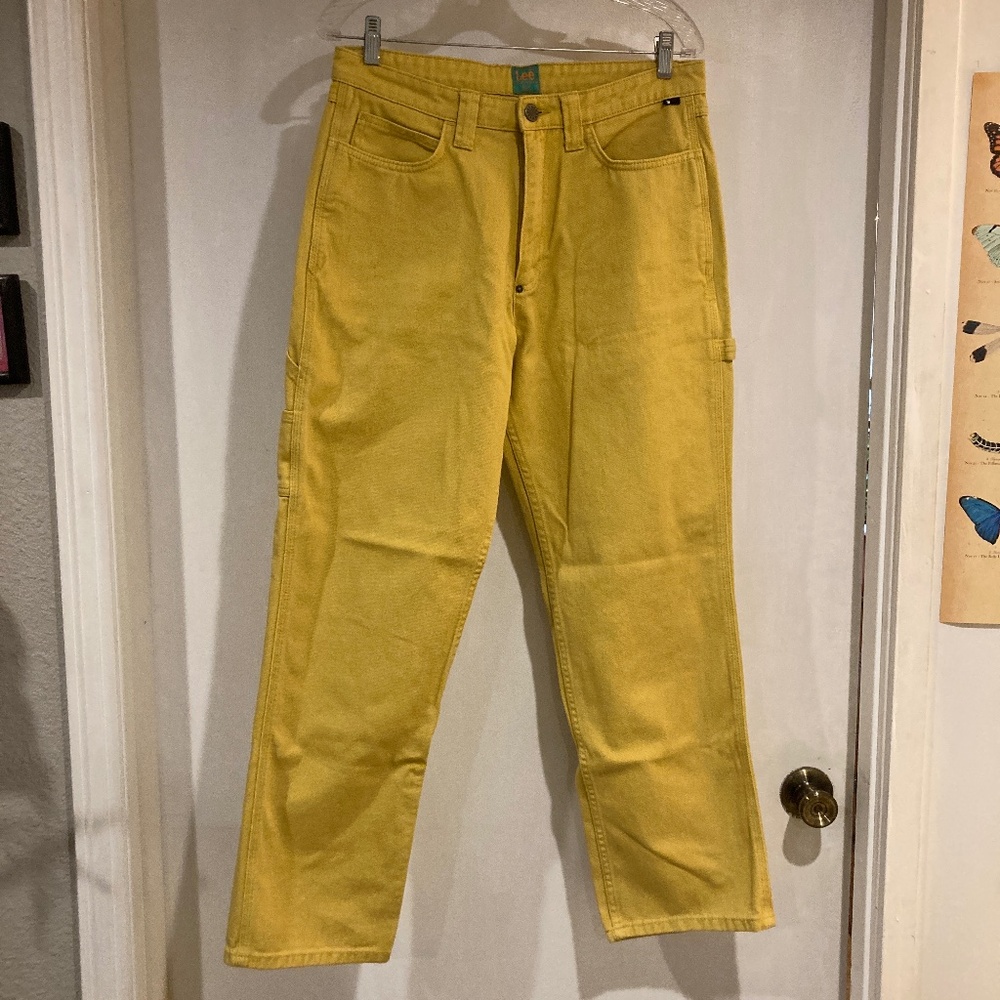 Lee x The Hundreds Work Carpenter Pants 32 x 32 Yellow
